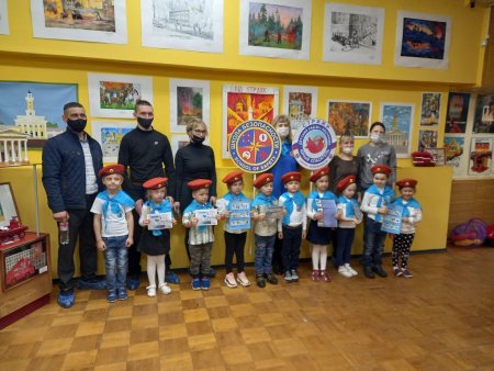 Костромское региональное отделение «Школа безопасности»  приняло в свои ряды отряд малышей-спасателей