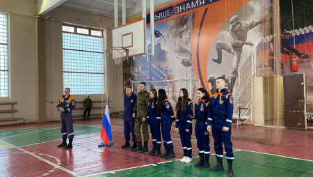 Дан старт муниципальному этапу Астраханских городских соревнований "Школа безопасности"