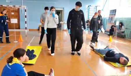 Городские соревнования: "Школа безопасности - спасаем жизни"