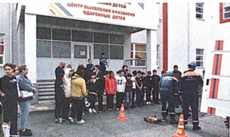 День открытых дверей для детей, желающих заниматься в объединении «Школа безопасности»