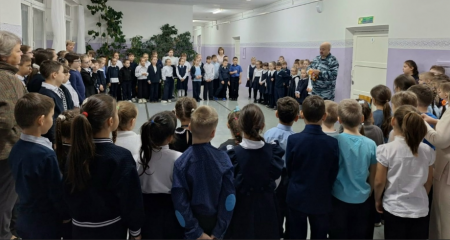 Профилактическая беседа «Осторожно: взрывоопасные предметы!» прошла в школе №7 р.п. Приютово