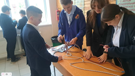 Учим вязать узлы