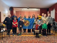 Информационно-обучающее занятие  «Знаешь сам – научи другого»: юные спасатели из «Виктории» провели мастер-класс для воспитанников детского дома «Павлин»