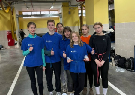 Соревнования мобильных отрядов "Школа безопасности"