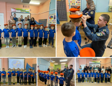 В рядах детских профильных отрядов ВДЮОД "Школа безопасности" пополнение