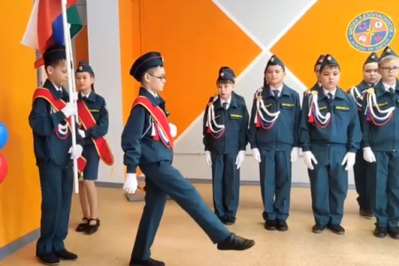 Открытие класса "Школа безопасности" в средней школе №36!